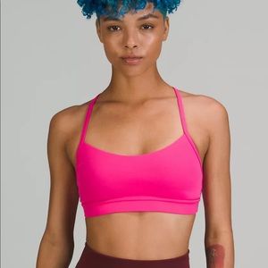 Lululemon Flow Y Nulu Bra, light support, size 6